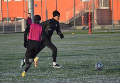 Poranny trening drużyn U17 i U16