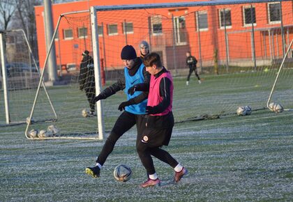 Poranny trening drużyn U17 i U16