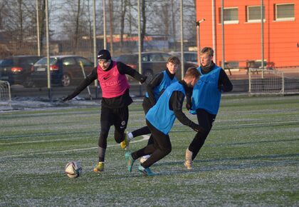 Poranny trening drużyn U17 i U16