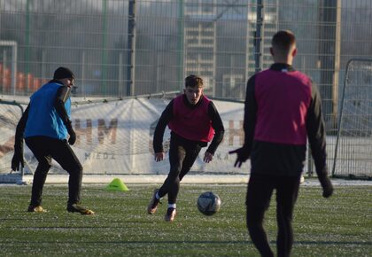 Poranny trening drużyn U17 i U16