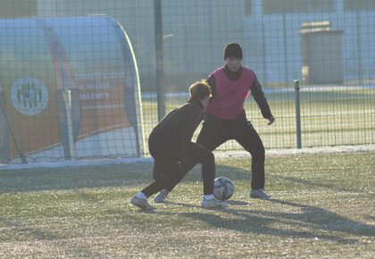 Poranny trening drużyn U17 i U16