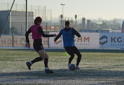 Poranny trening drużyn U17 i U16
