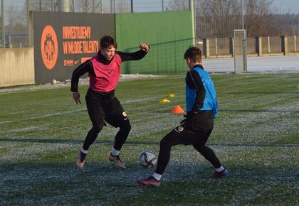 Poranny trening drużyn U17 i U16