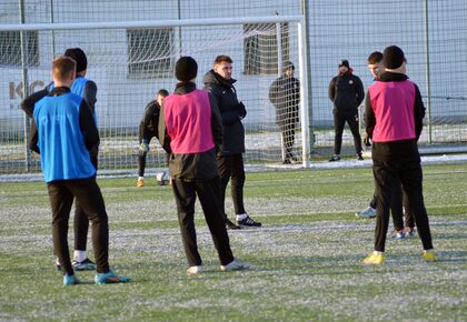 Poranny trening drużyn U17 i U16