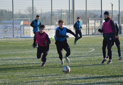 Poranny trening drużyn U17 i U16