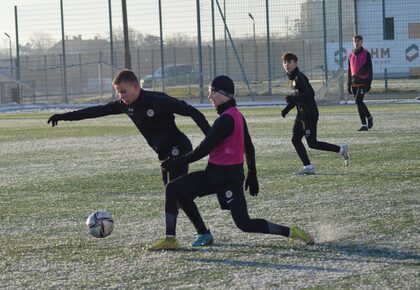 Poranny trening drużyn U17 i U16