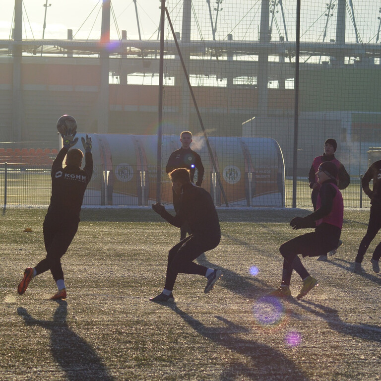 Poranny trening drużyn U17 i U16