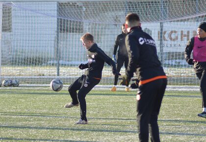 Poranny trening drużyn U17 i U16