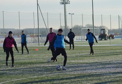 Poranny trening drużyn U17 i U16