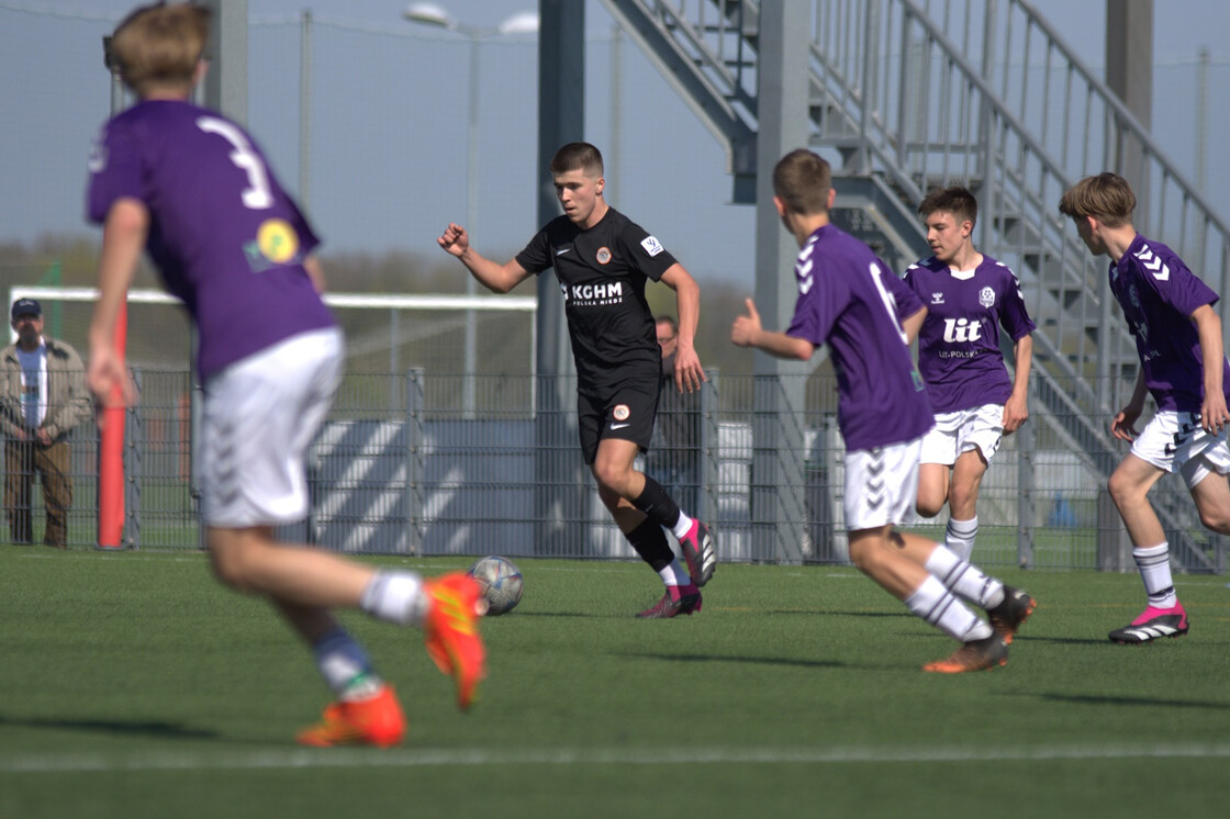 CLJ U15: Zagłębie - Lechia Zielona Góra 