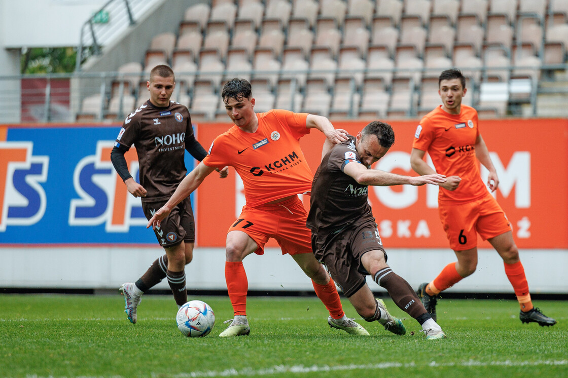 eWinner 2 liga: KGHM Zagłębie II - Garbarnia Kraków eWinner 2 liga: KGHM Zagłębie II - Garbarnia Kraków