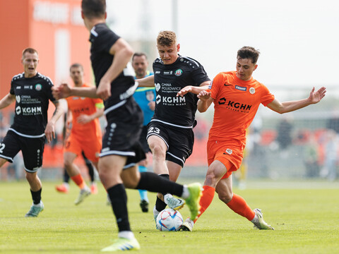 eWinner 2 liga: KGHM Zagłębie II Lubin - Górnik Polkowice | FOTO
