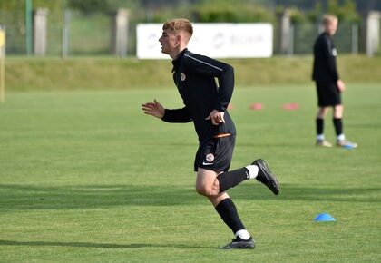 Poranny trening drużyn U-19 oraz U-17