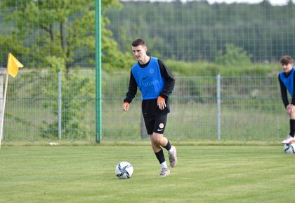 Poranny trening drużyn U-19 oraz U-17