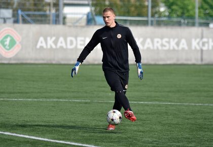 Poranny trening drużyn U-19 oraz U-17