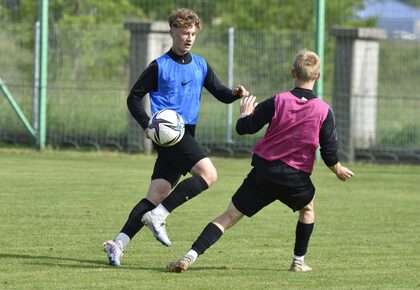 Poranny trening drużyn U-19 oraz U-17