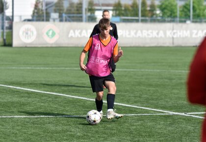 Poranny trening drużyn U-19 oraz U-17