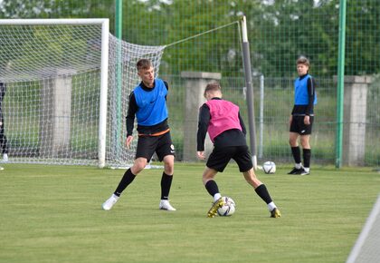 Poranny trening drużyn U-19 oraz U-17