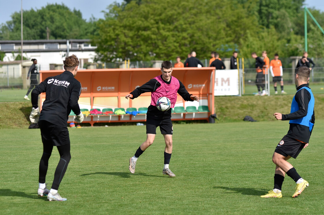 Poranny trening drużyn U-19 oraz U-17