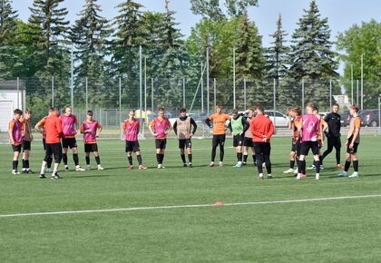 Poranny trening drużyn U-19 oraz U-17