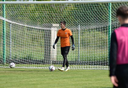 Poranny trening drużyn U-19 oraz U-17