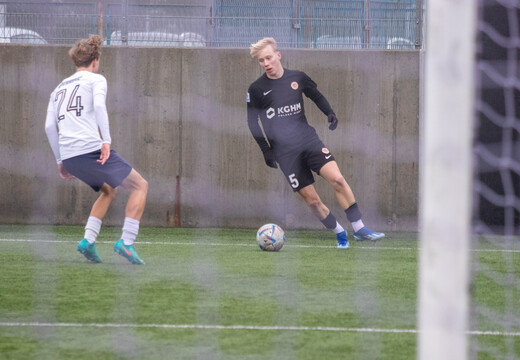 Kuba Bochniarz, Kacper Berkowski i Aleksander Klimkiewicz w barwach reprezentacji Polski U-15