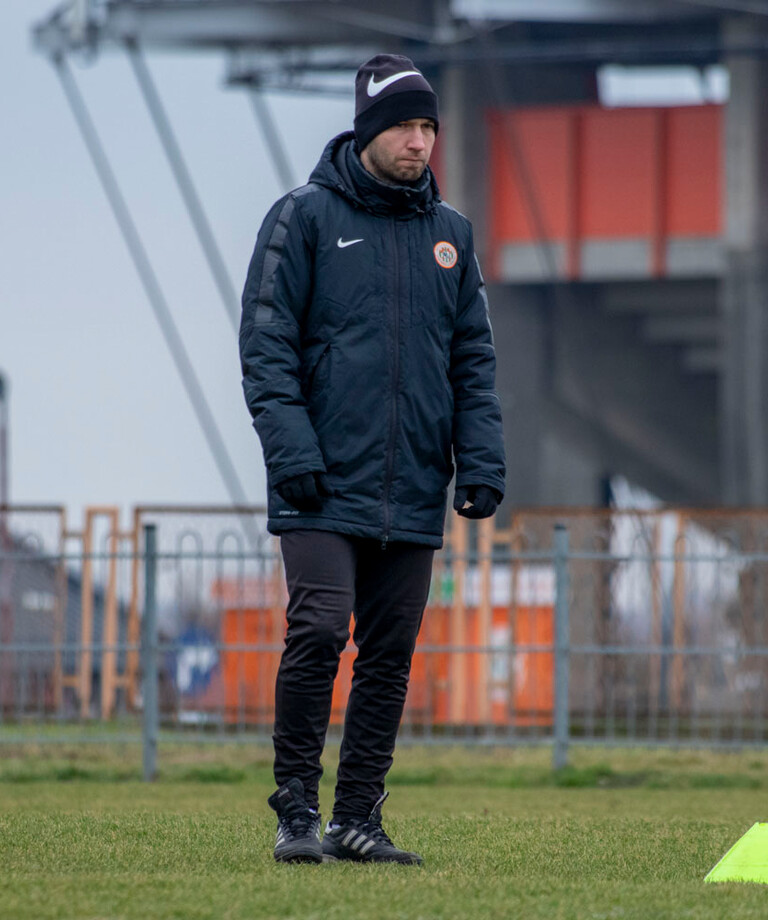 Paweł Sochacki przed inauguracją rundy wiosennej drugiej ligi Paweł Sochacki przed inauguracją rundy wiosennej drugiej ligi