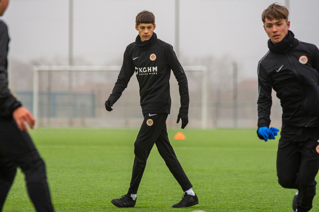 Zagłębie Lubin U-19, U-17 i U-16 | FOTO TRENING