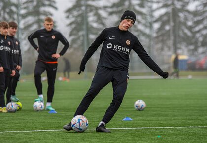 Zagłębie Lubin U-19, U-17 i U-16 | FOTO TRENING