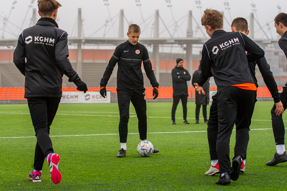 Zagłębie Lubin U-19, U-17 i U-16 | FOTO TRENING