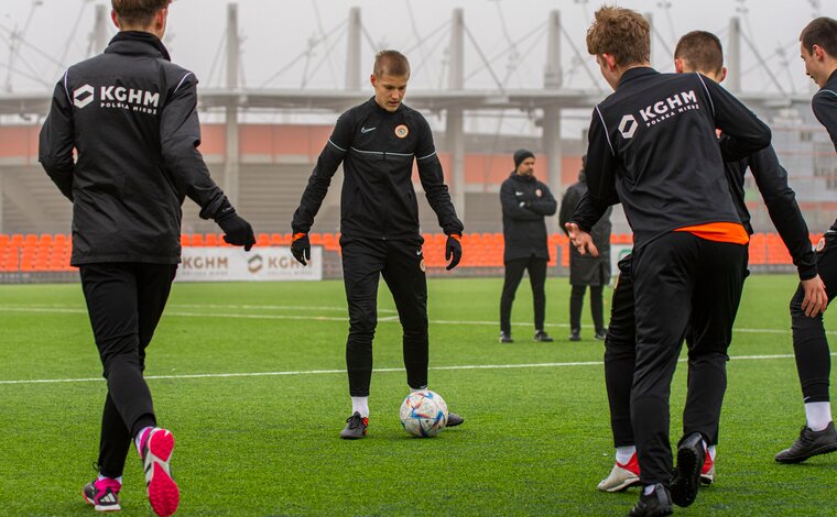 Zagłębie Lubin U-19, U-17 i U-16 | FOTO TRENING