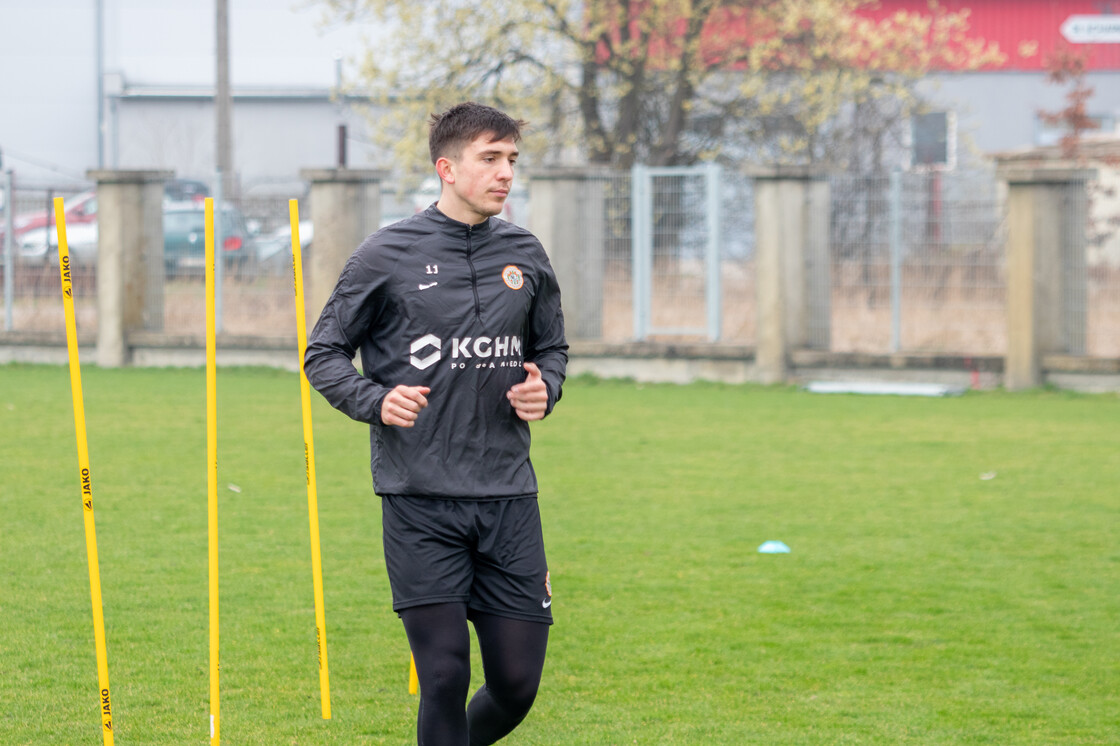 Trening drugiej drużyny Miedziowych | FOTO Trening drugiej drużyny Miedziowych | FOTO