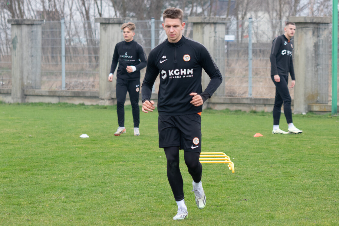 Trening drugiej drużyny Miedziowych | FOTO Trening drugiej drużyny Miedziowych | FOTO