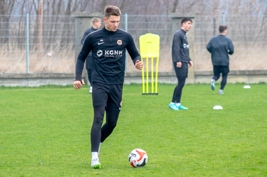 Trening drugiej drużyny Miedziowych | FOTO Trening drugiej drużyny Miedziowych | FOTO