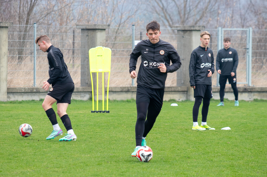 Trening drugiej drużyny Miedziowych | FOTO Trening drugiej drużyny Miedziowych | FOTO