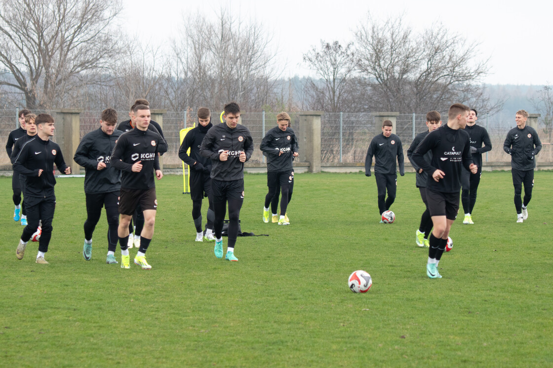 Trening drugiej drużyny Miedziowych | FOTO Trening drugiej drużyny Miedziowych | FOTO