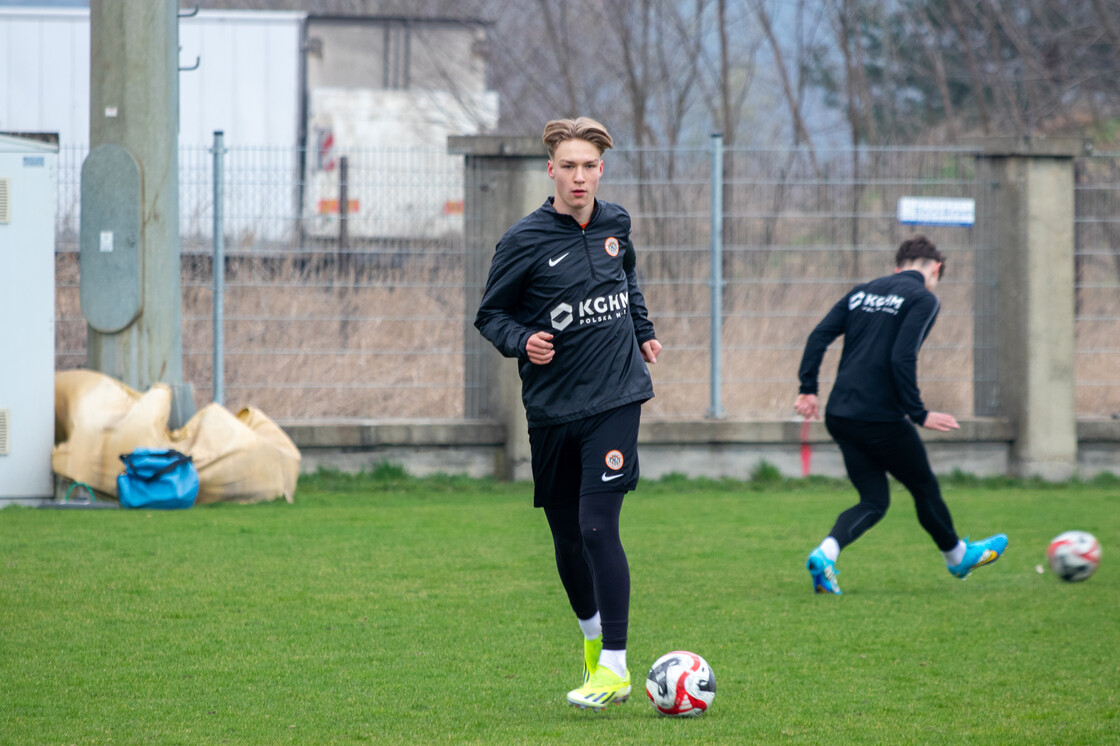 Trening drugiej drużyny Miedziowych | FOTO Trening drugiej drużyny Miedziowych | FOTO