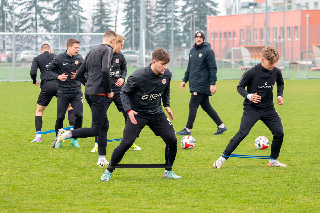 Trening drugiej drużyny Miedziowych | FOTO Trening drugiej drużyny Miedziowych | FOTO