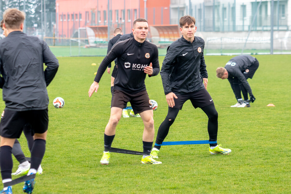 Trening drugiej drużyny Miedziowych | FOTO Trening drugiej drużyny Miedziowych | FOTO