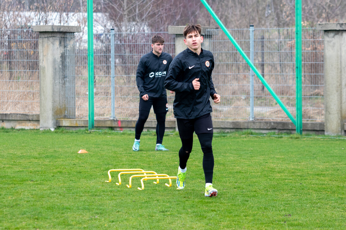 Trening drugiej drużyny Miedziowych | FOTO Trening drugiej drużyny Miedziowych | FOTO