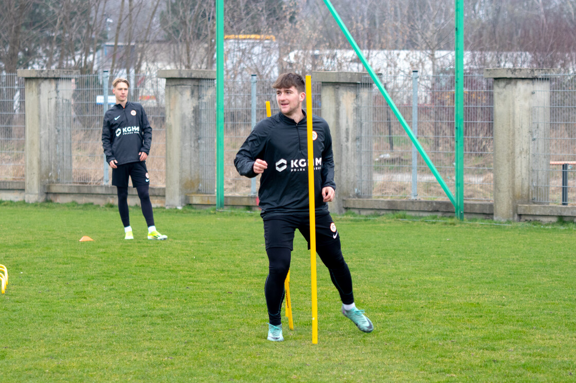 Trening drugiej drużyny Miedziowych | FOTO Trening drugiej drużyny Miedziowych | FOTO