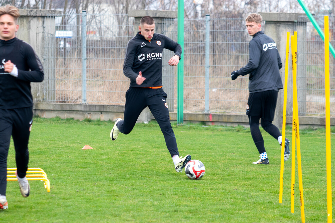 Trening drugiej drużyny Miedziowych | FOTO Trening drugiej drużyny Miedziowych | FOTO