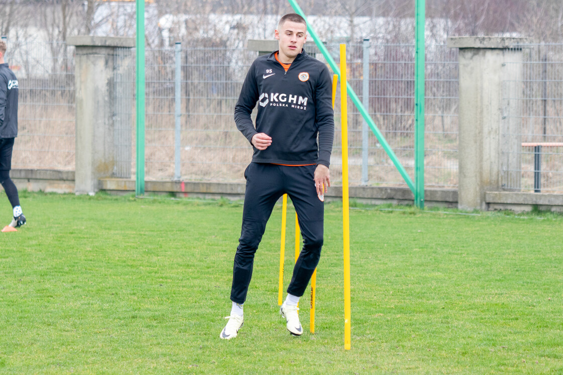 Trening drugiej drużyny Miedziowych | FOTO Trening drugiej drużyny Miedziowych | FOTO