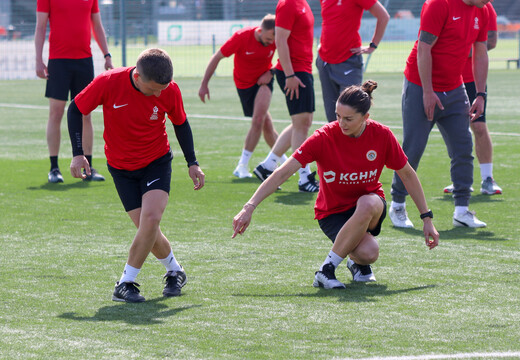Kurs UEFA GOALKEEPER B NA OBIEKTACH AKADEMII PIŁKARSKIEJ KGHM ZAGŁĘBIE | FOTO