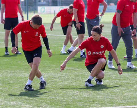 Kurs UEFA GOALKEEPER B NA OBIEKTACH AKADEMII PIŁKARSKIEJ KGHM ZAGŁĘBIE | FOTO