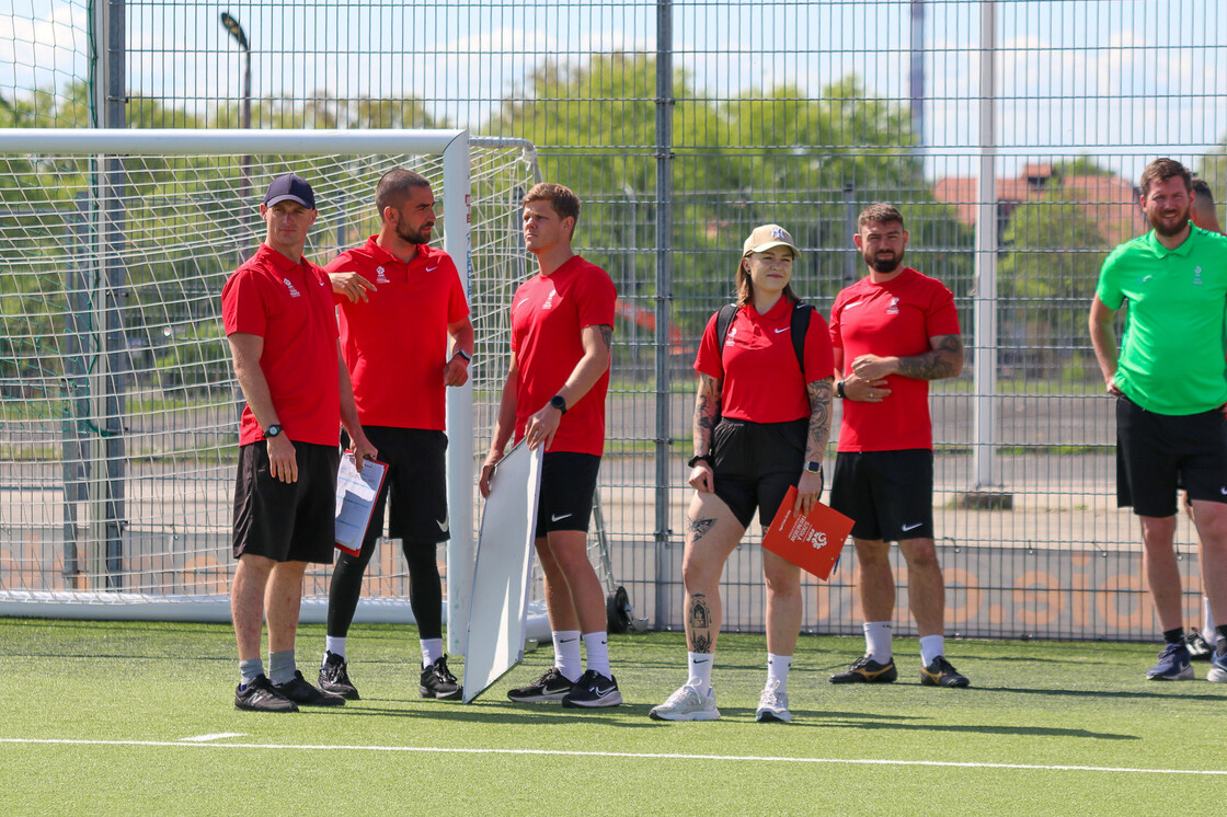 Drugi dzień kursu UEFA GOALKEEPER B na obiektach AP KGHM Zagłębie | FOTO Drugi dzień kursu UEFA GOALKEEPER B na obiektach AP KGHM Zagłębie | FOTO