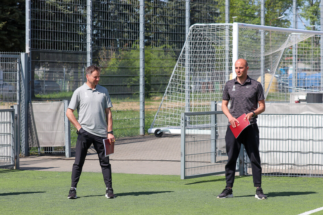 Drugi dzień kursu UEFA GOALKEEPER B na obiektach AP KGHM Zagłębie | FOTO Drugi dzień kursu UEFA GOALKEEPER B na obiektach AP KGHM Zagłębie | FOTO