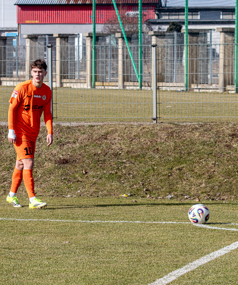 Przegrana rezerw z Górnikiem Polkowice