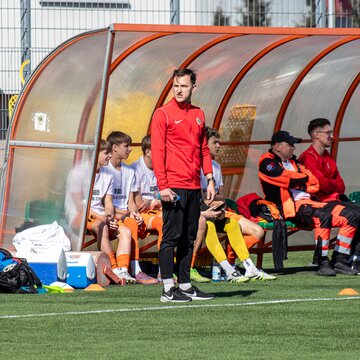 Krystian Kaczmarczyk podsumował sezon w wykonaniu drużyny Zagłębia Lubin U-15