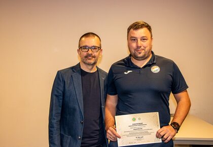 Staż trenerski w AP KGHM Zagłebie już za nami!